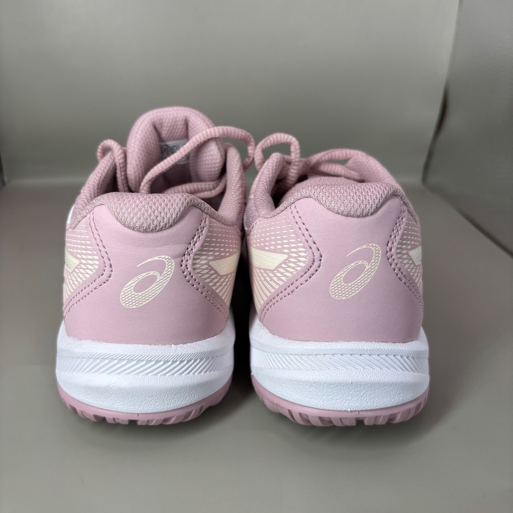 ASICS Upcourt 6 Womens Volleyball Shoes Pink White 1072A107 Size 5 - Picture 4 of 7